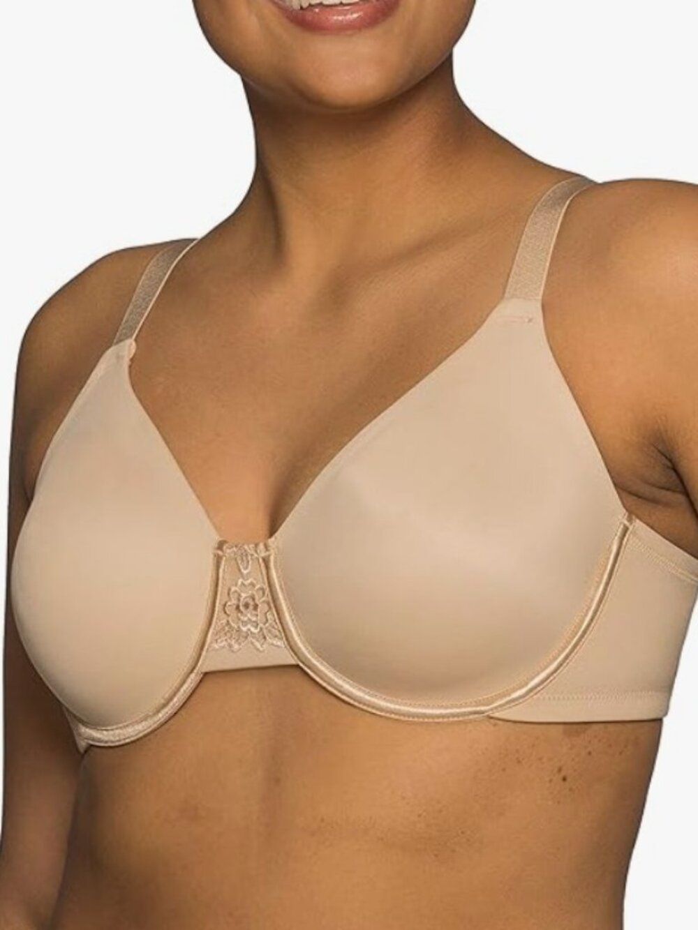 Pre-owned - 2PK Vanity Fair #76080 Beauty Back Smoothing Minimizer Bra 38G